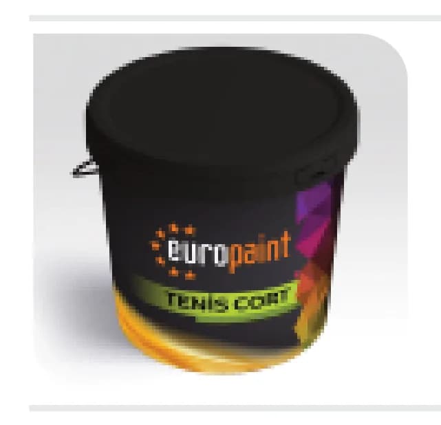 Europaint Tenis Kortu Boyası Kırmızı