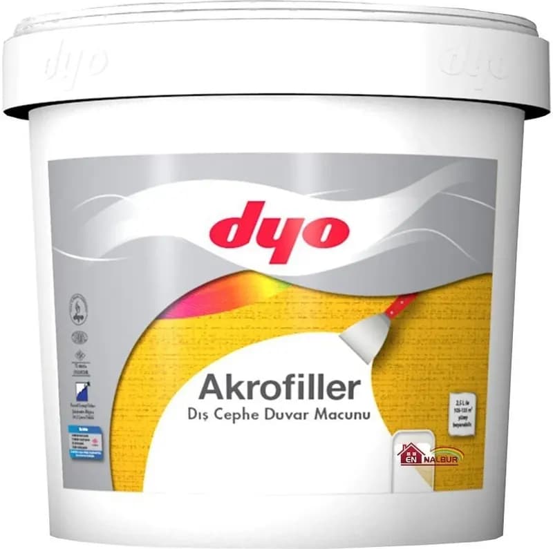 Europaint İç Dış Akrilik Macun Beyaz