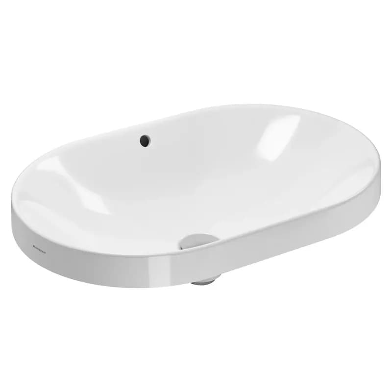 Variform Tezgah Üstü Eliptik Lavabo, Batarya Delikli 60