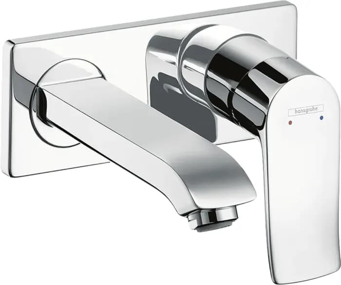 Hansgrohe Metris Tek Kollu Lavabo Bataryası Kısa Gaga