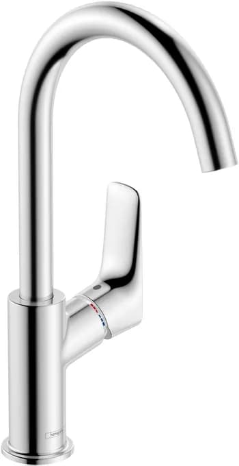 Hansgrohe Logis Tek Kollu Lavabo Bataryası 210 Dönebilir Gaga