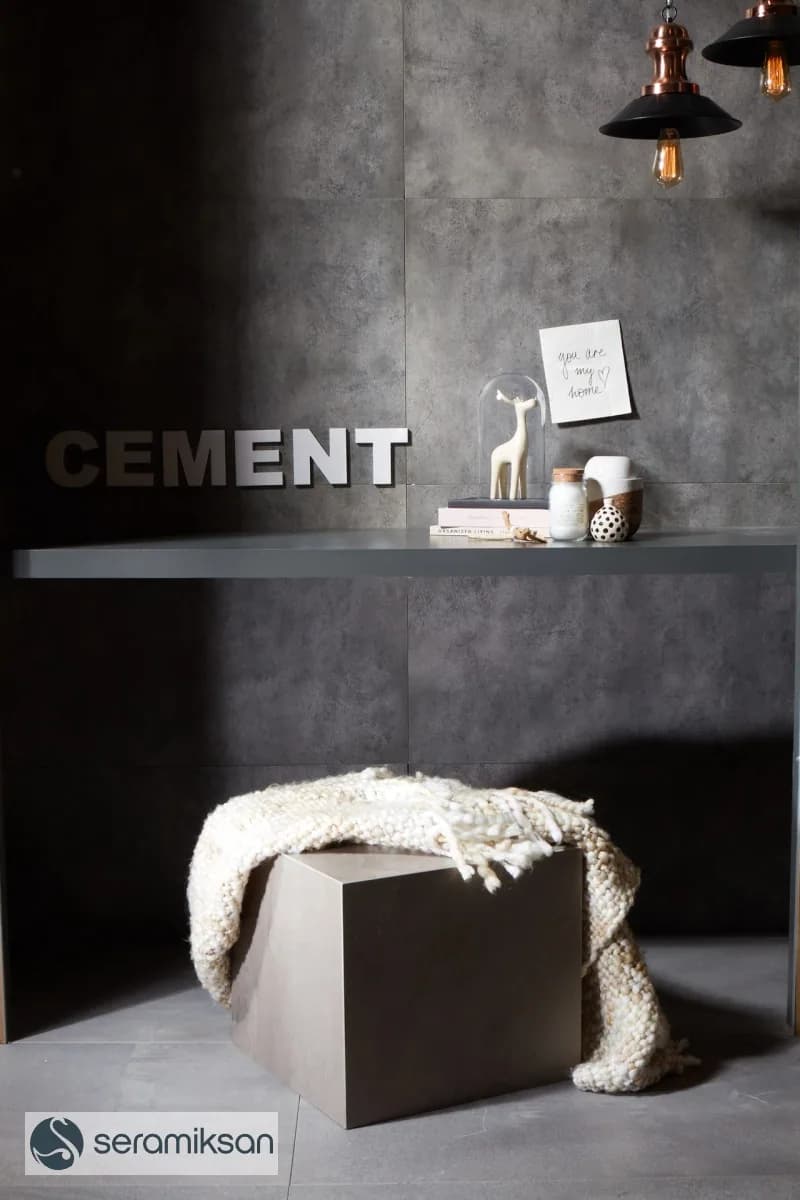 Seramiksan Cement Antracide — serinin uygulama görseli