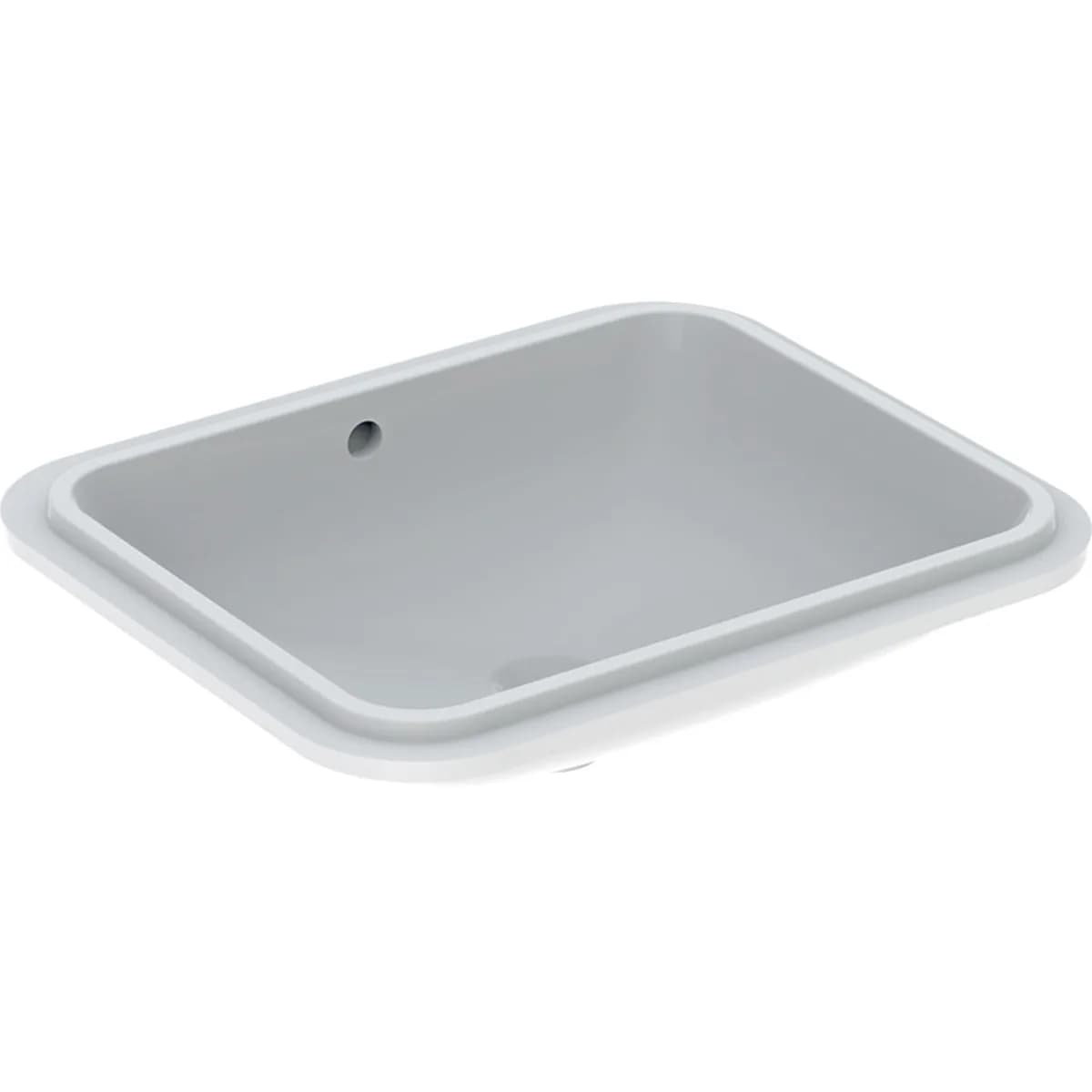 Geberit Variform Tezgah Altı Lavabo Dikdörtgen görsel 3