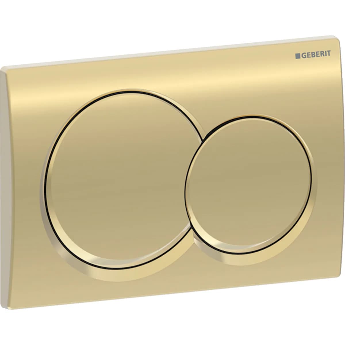 Geberit Alpha 01 Round, Pirinç görsel 3
