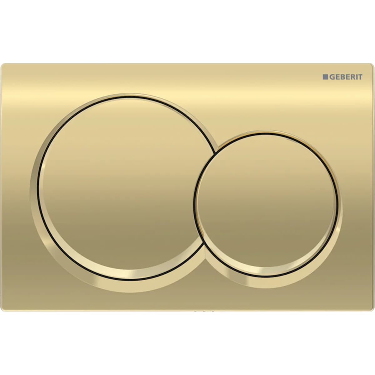 Geberit Alpha 01 Round, Pirinç görsel 4