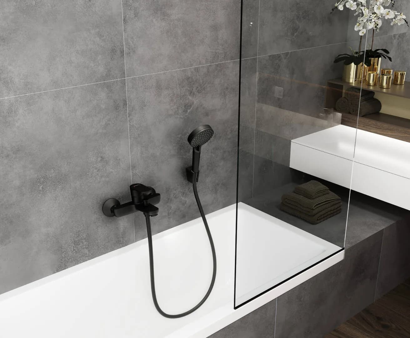 Hansgrohe Porter's Duş Askısı görsel 4