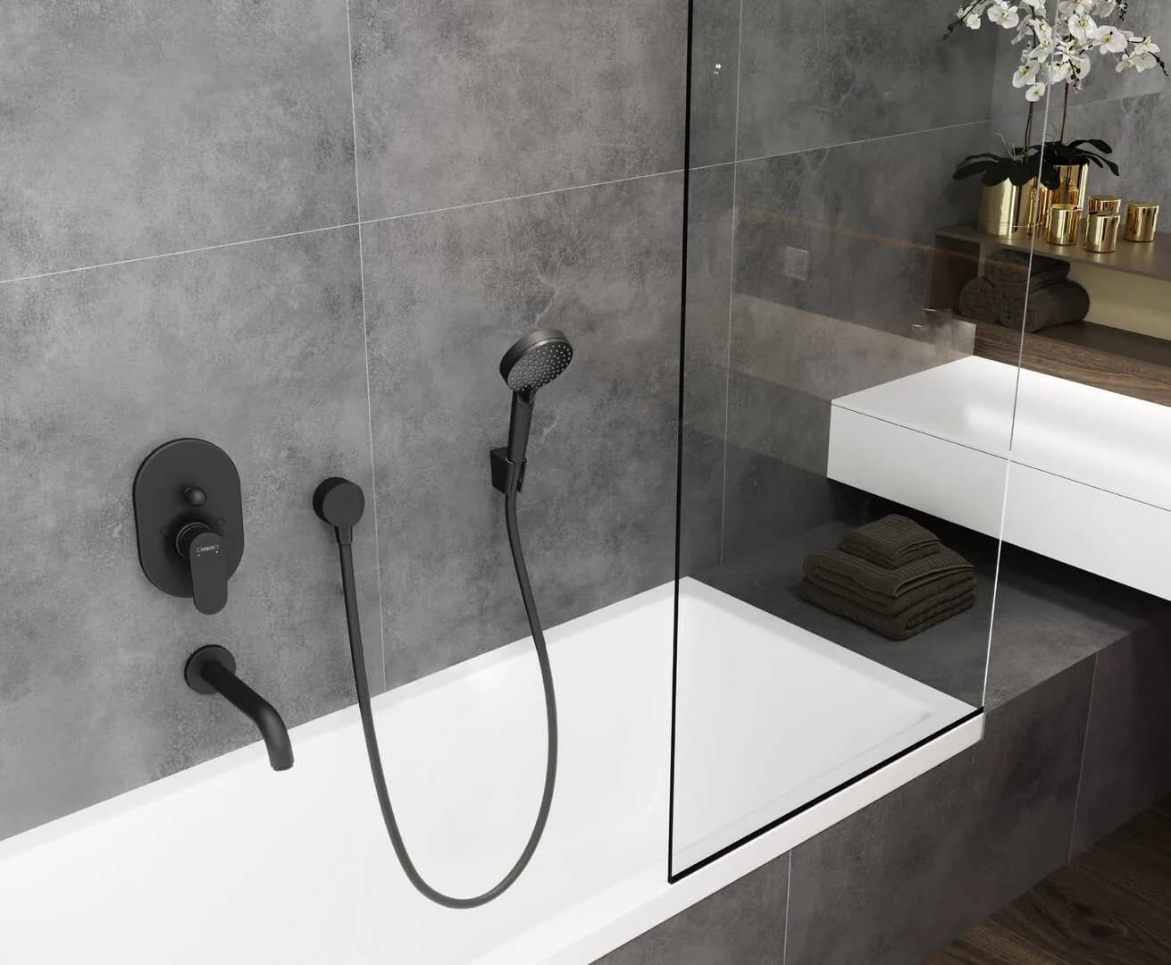 Hansgrohe Porter's Duş Askısı görsel 5