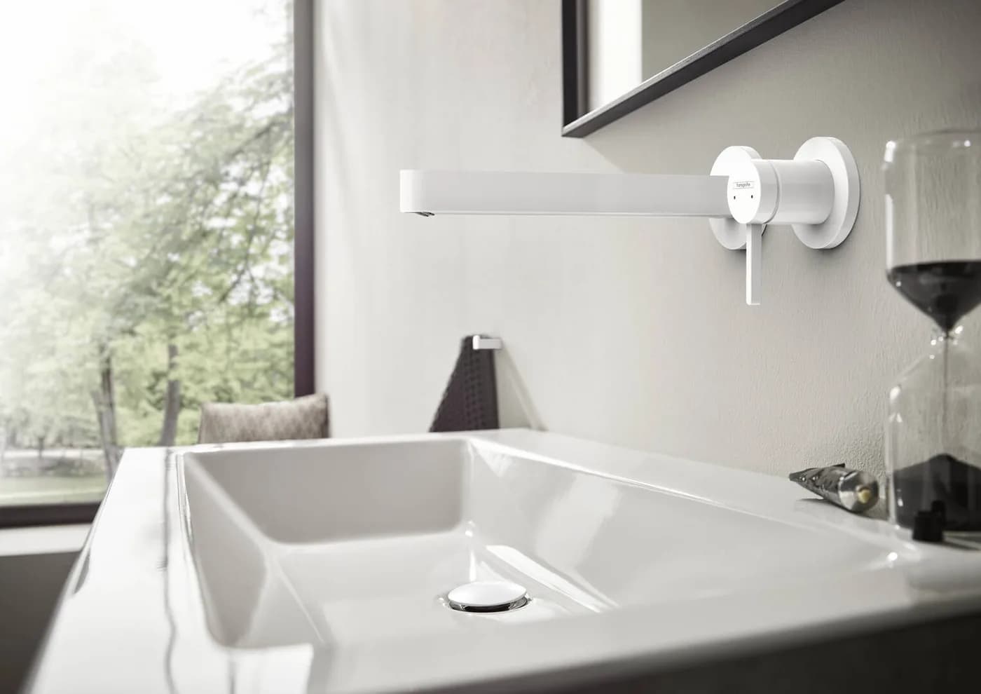 Hansgrohe Finoris Tek Kollu Lavabo Bataryası görsel 4