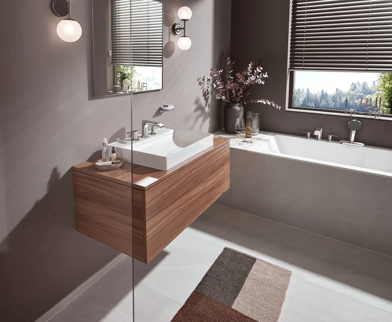 Hansgrohe 3-Delikli Lavabo Bataryası 90 Kumandalı görsel 3