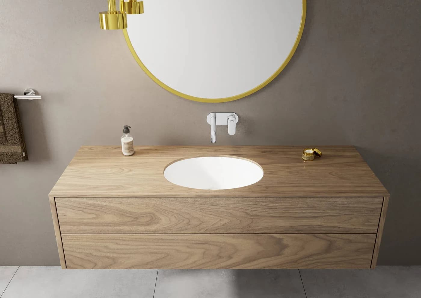 Hansgrohe Vernis Blend Tek Kollu Lavabo Bataryası görsel 5