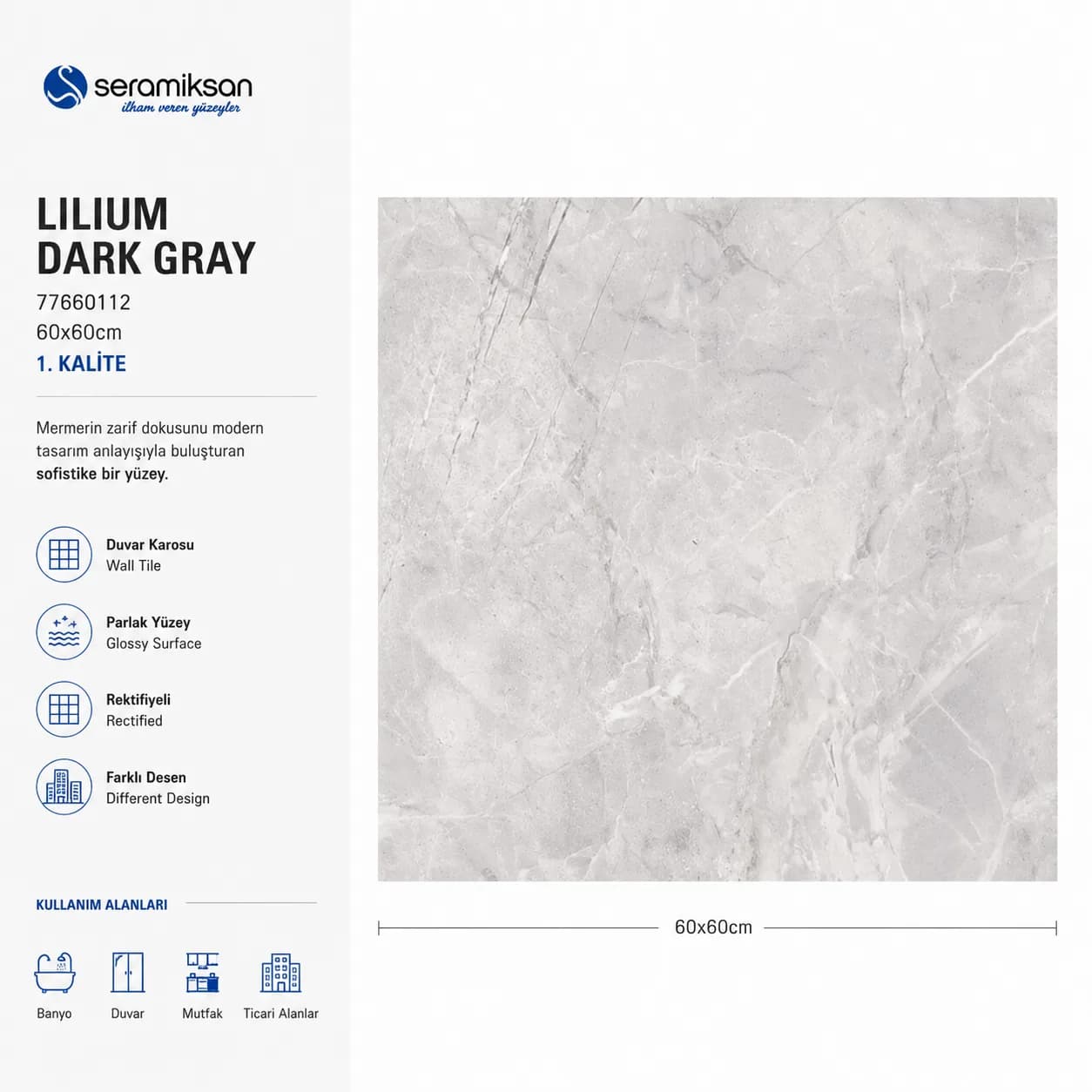 Lilium Dark Gray