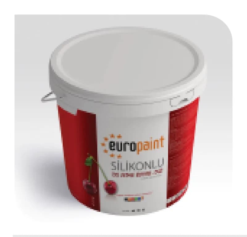 Europaint Silikonlu Düz Dış Cephe Beyaz