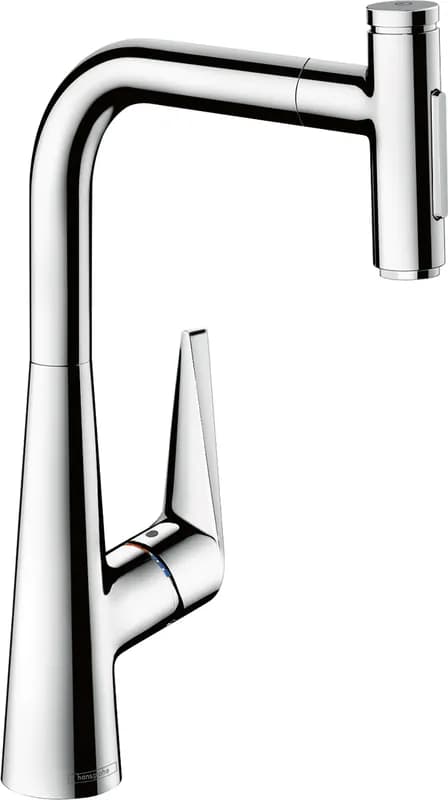 Hansgrohe Talis Select Tek Kollu Eviye Bataryası Çekmeli El