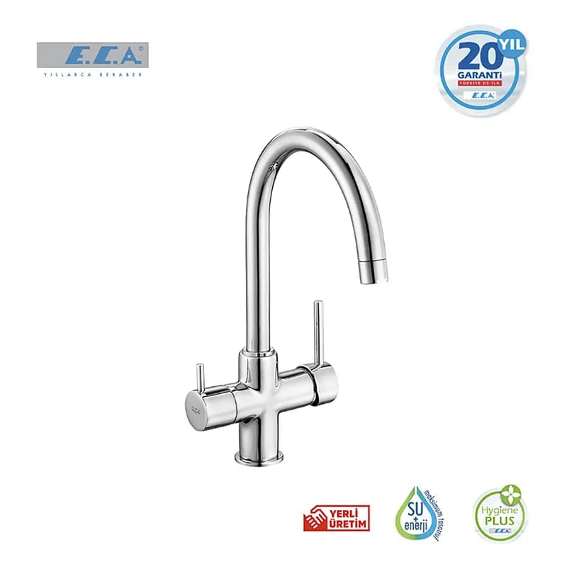 Dual Flow Çift Akışlı Eviye Bataryası