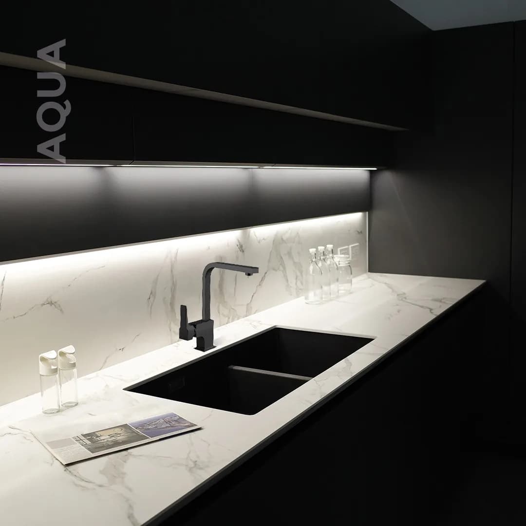 Newarc Aqua Eviye Bataryası L Borulu görsel 3